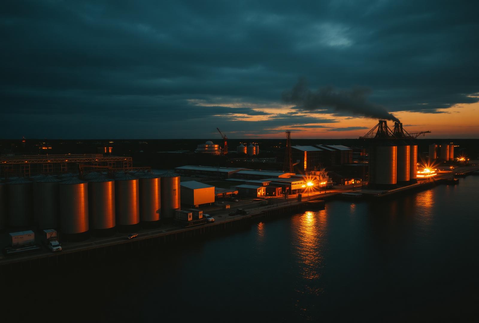 Buffalo's working waterfront, still humming.